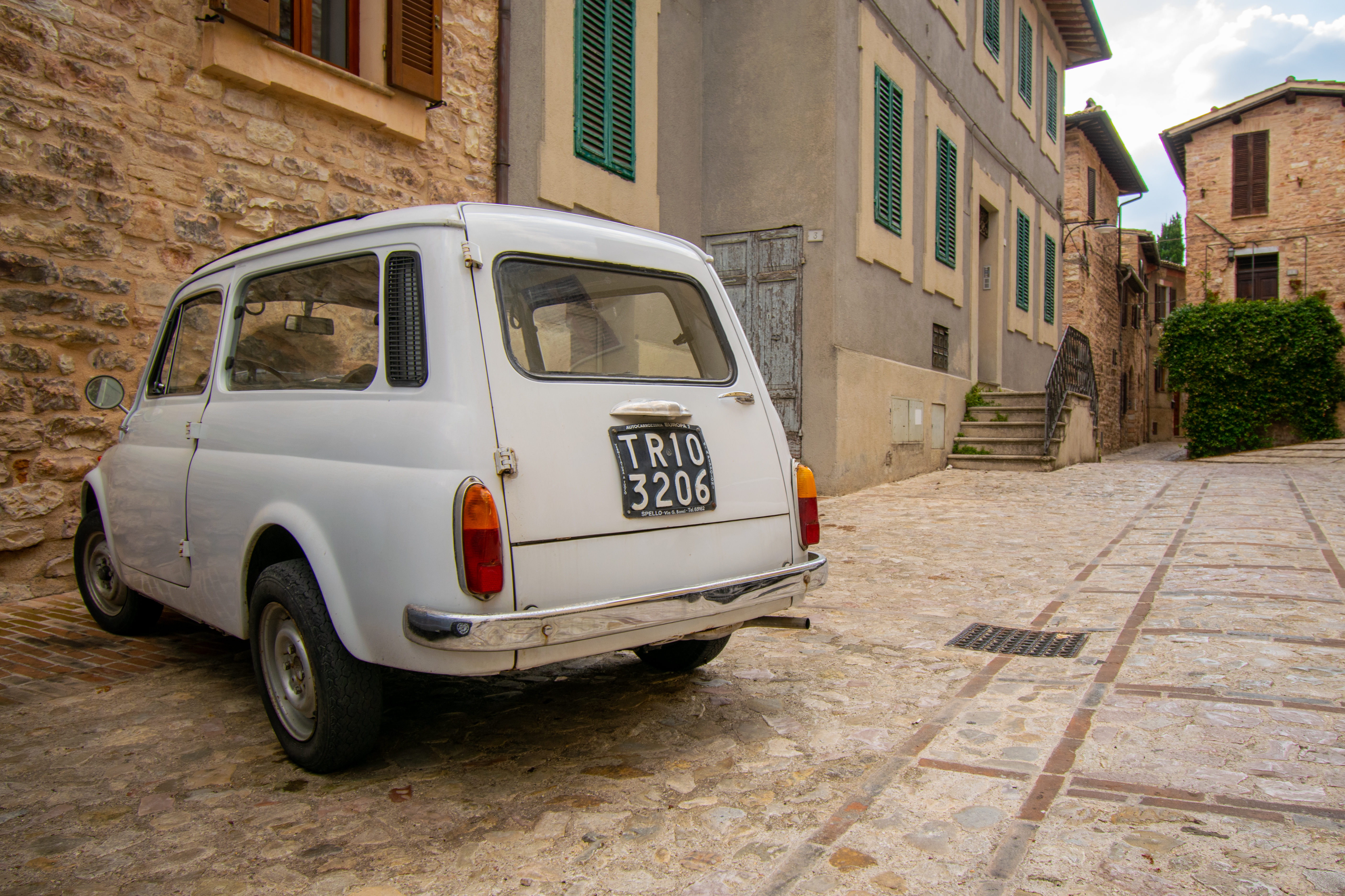 spello umbria auto vintage